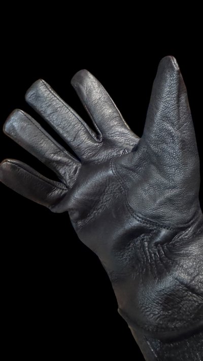 画像2: CUSHMAN(クッシュマン）DEER SKIN KILLER GLOVE   BLACK