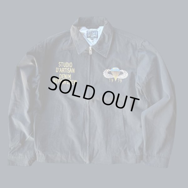 画像2: STUDO D' ARTISAN　 ステュディオ.ダ.ルチザン　スーベニアジャケット　ブラック (2)