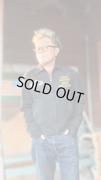 画像9: STUDO D' ARTISAN　 ステュディオ.ダ.ルチザン　スーベニアジャケット　ブラック (9)