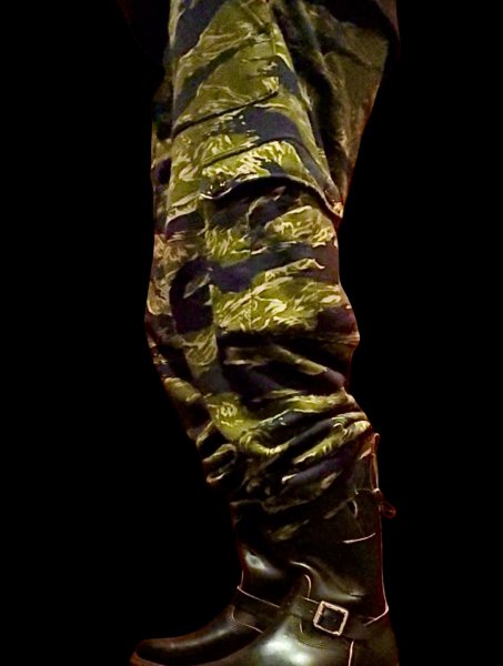 画像3: phillip66 ３０周年記念CUSHMAN（クッシュマン）COSMO　ＰＩＬＥ CARGO　ＳＷＥＡＴ　PANTS　　TIGER CAMO (3)
