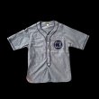 画像2: CUSHMANクッシュマン　COTTON FLANNEL BASEBALL SHIRT   MIX　GRAY / NAVY (2)