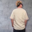 画像6: CUSHMANクッシュマン　COTTON FLANNEL BASEBALL SHIRT   OFF  WHITE/RED (6)