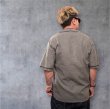 画像6: CUSHMANクッシュマン　COTTON FLANNEL BASEBALL SHIRT   MIX　GRAY / NAVY (6)
