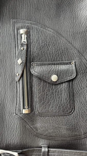 画像4: FINE CREEK&CO ファインクリーク・アンド・コー  Harris　Goat ハリス　山羊革　Ｄポケット (4)