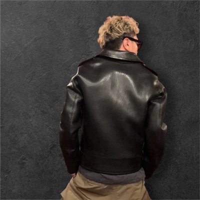 画像2: FINE CREEK&CO ファインクリーク・アンド・コー  Harris　Goat ハリス　山羊革　Ｄポケット