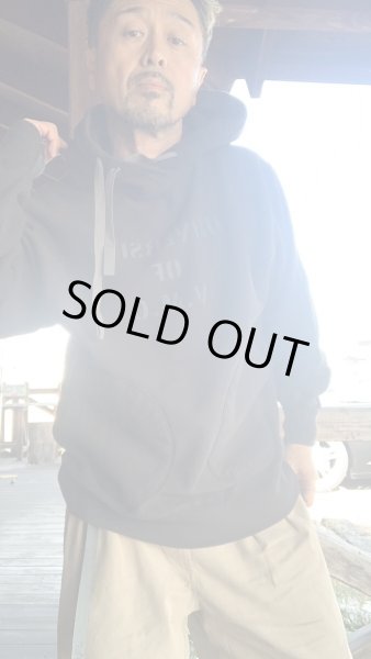 画像8: GYPSY & SONS ジプシーアンドサンズ 80 SWEAT PARKA PTstencil  BLACK (8)