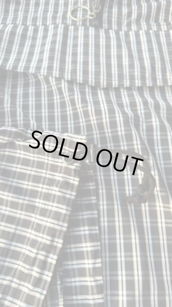 画像7: GYPSY&SONS ESTEL CHECK DEW PARKA BLACK ブラック (7)