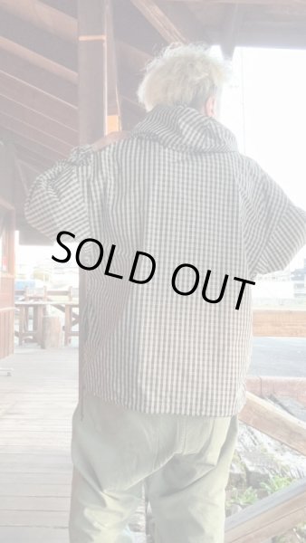 画像10: GYPSY&SONS ESTEL CHECK DEW PARKA BLACK ブラック (10)