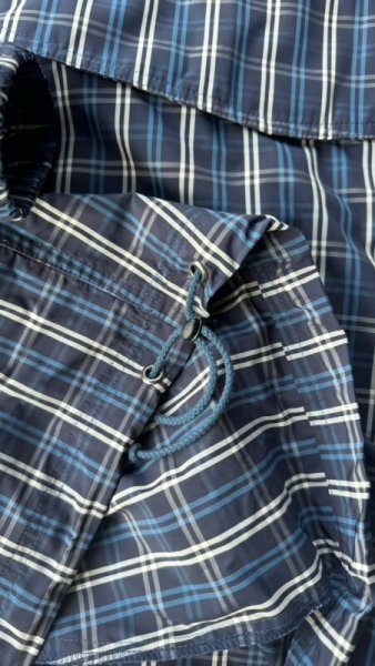 画像7: GYPSY&SONS ESTEL CHECK DEW PARKA NAVY (7)