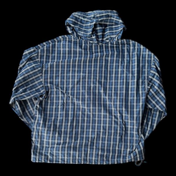 画像2: GYPSY&SONS ESTEL CHECK DEW PARKA NAVY (2)