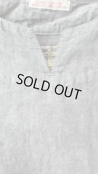 画像3: GYPSY&SONS C/L SKIPPER Tee Charcoal (3)