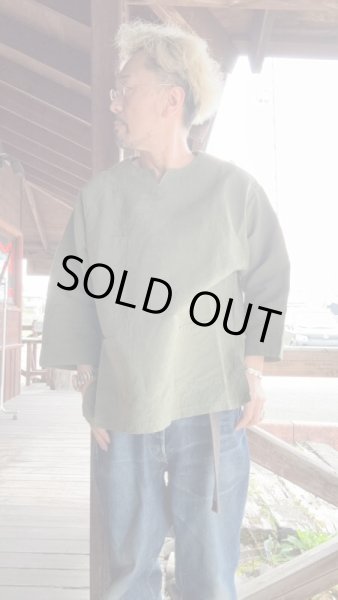 画像8: GYPSY&SONS C/L SKIPPER Tee KHAKI (8)