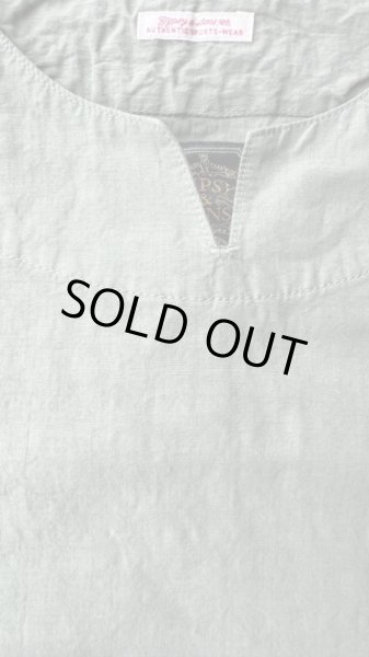 画像3: GYPSY&SONS C/L SKIPPER Tee KHAKI (3)