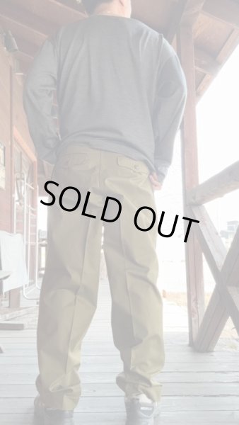 画像10: GYPSY＆SONS　N52 FRENCH CHINO　　　OLIVE GREEN　　KHAKI (10)