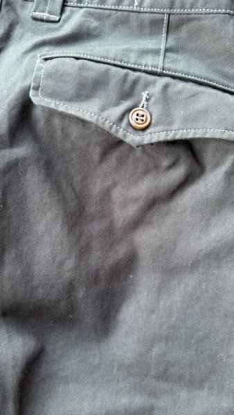 画像7: GYPSY&SONS N52 FRENCH CHINO   BLACK (7)