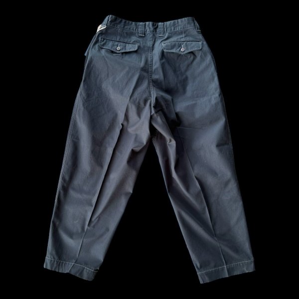 画像2: GYPSY&SONS N52 FRENCH CHINO   BLACK (2)