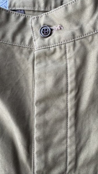 画像4: GYPSY&SONS N52 FRENCH CHINO   OLIVE GREEN  KHAKI (4)