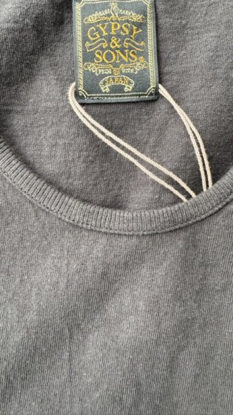 画像8: GYPSY & SONS ジプシーアンドサンズ　BAGGY TANK TOP   OFF　BLACK (8)