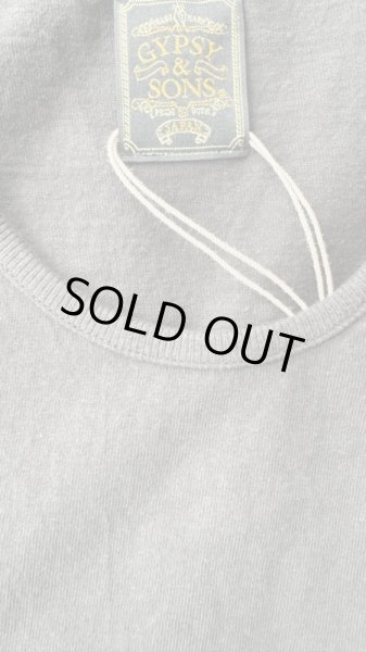 画像8: GYPSY & SONS ジプシーアンドサンズ　BAGGY TANK TOP   OFF　BLACK (8)