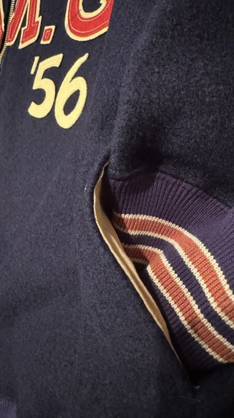 画像7: GYPSY&SONS CHEER HALF JERSEY   NAVY ネイビー (7)