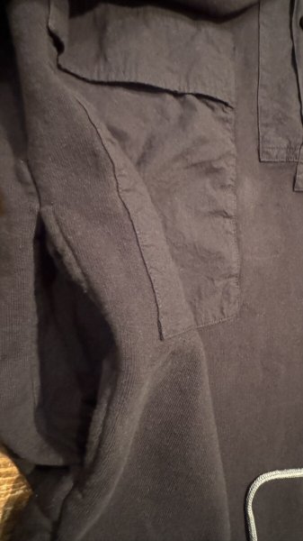 画像8: GYPSY&SONS 80 HIMALAYA HOODIE BLACK ブラック (8)
