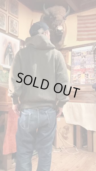 画像8: GYPSY & SONS ジプシーアンドサンズ 80 SWEAT HOODIE  KHAKI (8)