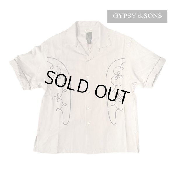 画像1: GYPSY＆SONS　EMBROID RODEO SHIRTS  IVORY (1)