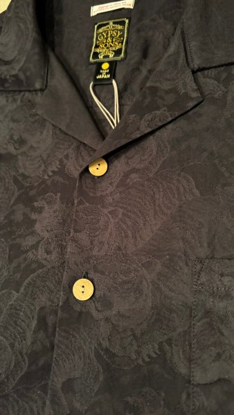 画像3: GYPSY＆SONS　HUNDRED TIGER SHIRTS  BLACK (3)