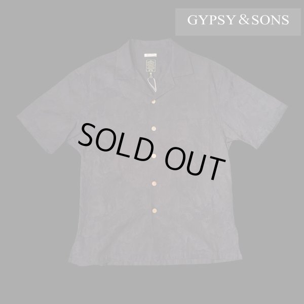 画像1: GYPSY＆SONS　HUNDRED TIGER SHIRTS  BLACK (1)