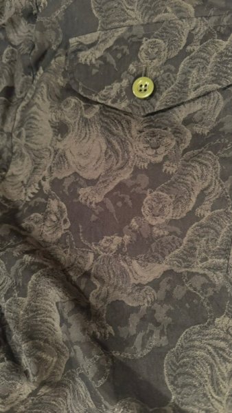 画像5: GYPSY＆SONS　HUNDRED TIGER SHORTS  OLIVE GREEN　　BLACK (5)