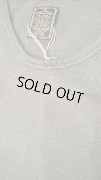 画像12: GYPSY & SONS ジプシーアンドサンズ　BAGGY TANK TOP   OFF　BLACK (12)