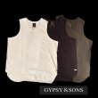 画像1: GYPSY & SONS ジプシーアンドサンズ　BAGGY TANK TOP   OFF　BLACK (1)