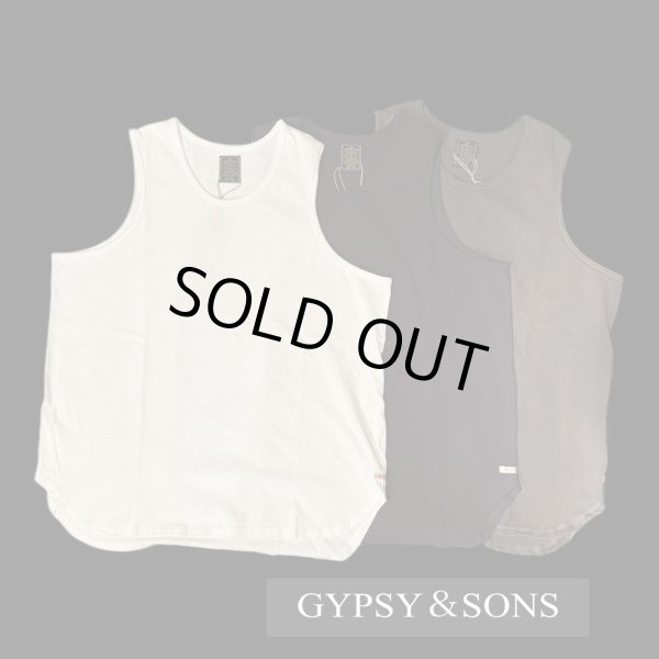 画像1: GYPSY & SONS ジプシーアンドサンズ　BAGGY TANK TOP   OFF　BLACK (1)