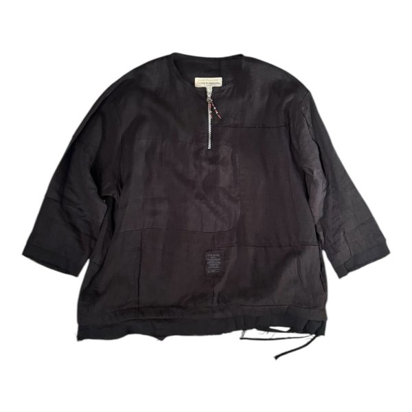 画像12: GYPSY&SONS SMOCK GRANGE CREW  OFF  BEIGE  BLACK (12)