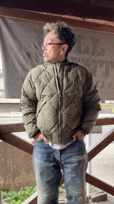 画像1: GYPSY＆SONS　Cold weather Fright  Down JK　KHAKI