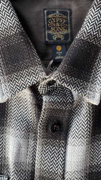 画像3: GYPSY＆SONS　OMBRE CHECK SHIRTS (3)