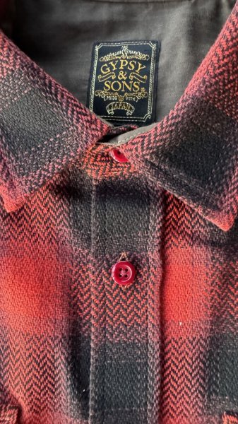 画像9: GYPSY＆SONS　OMBRE CHECK SHIRTS (9)