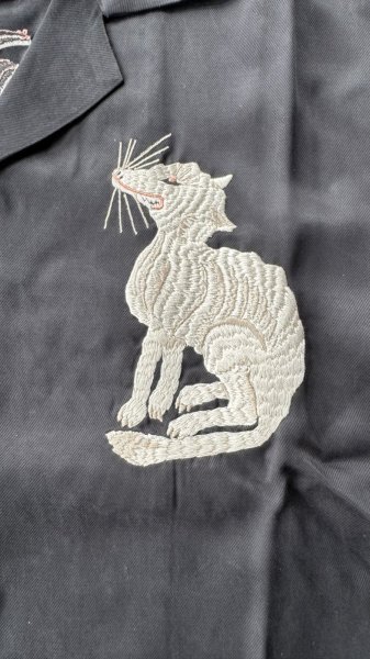 画像5: GYPSY＆SONS　M.O.G.ENBROID SUKA SHIRTS  BLACK/WHITE (5)