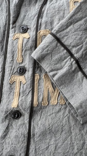 画像5: GYPSY＆SONS　O.T.BASE BALL SHIRTS　GRAY (5)