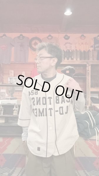 画像8: GYPSY＆SONS　O.T.BASE BALL SHIRTS　OFF　STRIPE (8)