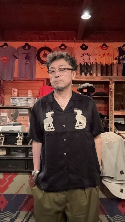 画像2: GYPSY＆SONS　M.O.G.ENBROID SUKA SHIRTS  BLACK/WHITE