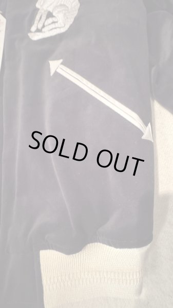 画像7: GYPSY & SONS ジプシーアンドサンズ　M.O.GOD SUKA JK(velveteen)   BLACK/WHITE (7)