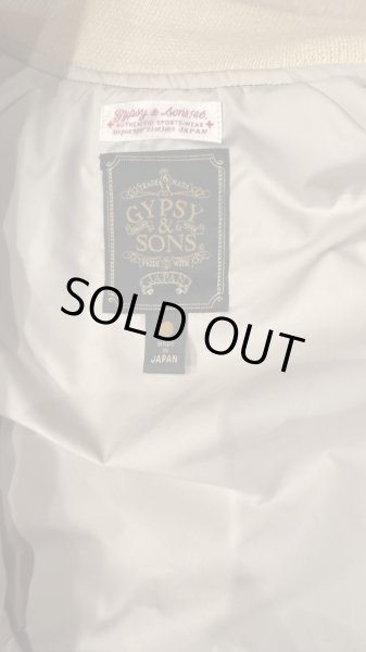 画像9: GYPSY & SONS ジプシーアンドサンズ　M.O.GOD SUKA JK(velveteen)   BLACK/WHITE (9)