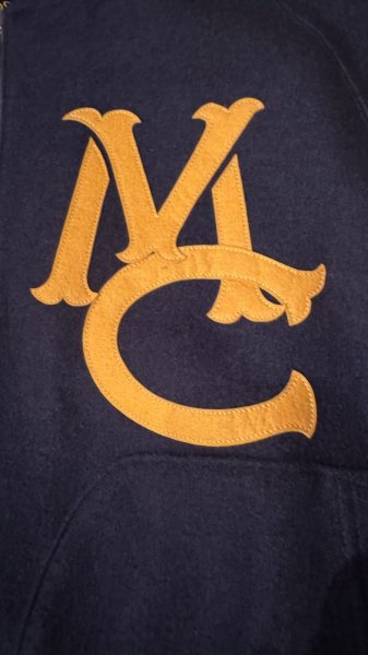 画像3: GYPSY＆SONS　CHEER STADIUM JK NAVY　ネイビー (3)