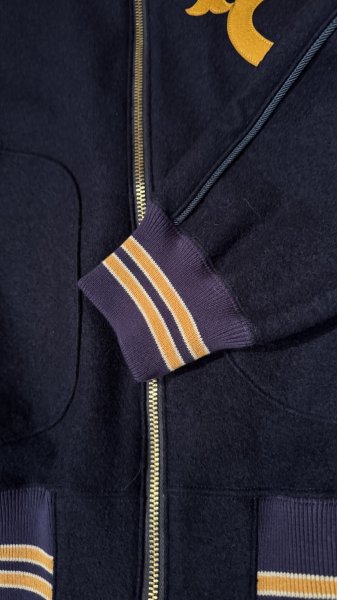 画像8: GYPSY＆SONS　CHEER STADIUM JK NAVY　ネイビー (8)