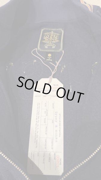 画像9: GYPSY＆SONS　CHEER STADIUM JK NAVY　ネイビー (9)