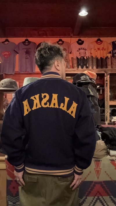 画像2: GYPSY&SONS CHEER STADIUM JK NAVY ネイビー