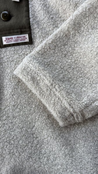 画像5: GYPSY & SONS ジプシーアンドサンズ HIMALAYA BOA ANORAK  IVORY (5)