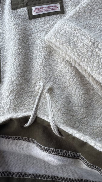 画像7: GYPSY & SONS ジプシーアンドサンズ HIMALAYA BOA ANORAK  IVORY (7)