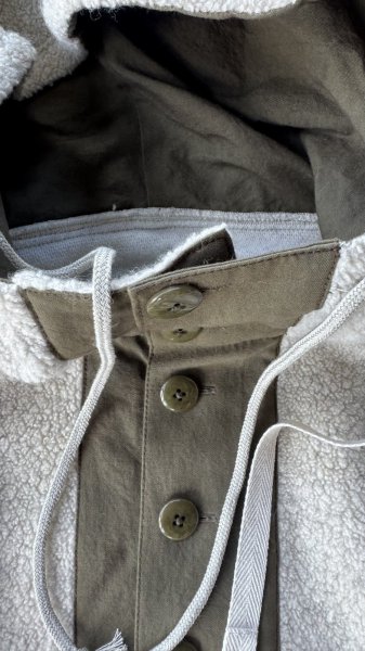 画像6: GYPSY & SONS ジプシーアンドサンズ HIMALAYA BOA ANORAK  IVORY (6)